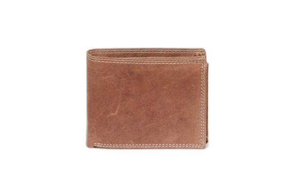 Leder-Geldbörse M1 cognac